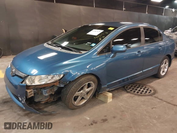 2008 Honda Civic LX with VIN 1HGFA16568L025495, listed as a IAAI auction lot 41967176 with 159,503 mi miles and . Bid and sale history available at DreamBid. Image 2.