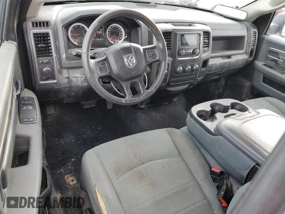 2018 Ram 1500 Tradesman with VIN 3C6JR7DT4JG271302, listed as a Copart auction lot 44548895 with 141,470 mi miles and Salvage title. Bid and sale history available at DreamBid. Image 8.