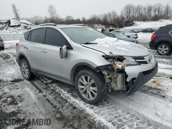 2014 Toyota RAV4 Limited with VIN 2T3DFREV4EW163150, listed as a Copart auction lot 44580915 with 143,812 mi miles and Salvage Title. Bid and sale history available at carsss.com. Image 4.