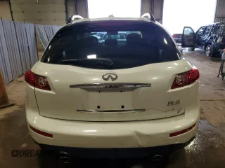 2008 Infiniti FX with VIN JNRAS08W18X209287, listed as a Copart auction lot 51643445 with 101,437 mi miles and Salvage title. Bid and sale history available at DreamBid. Image 6.