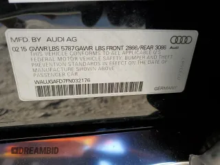 2015 Audi A8 z VIN WAUJGAFD7FN032176, wystawiony jako Copart lot #76943904 z przebiegiem 126 423 mil mil oraz Czysty tytuł • Clean title. Historia ofert i sprzedaży dostępna na DreamBid. Obrazek 12.