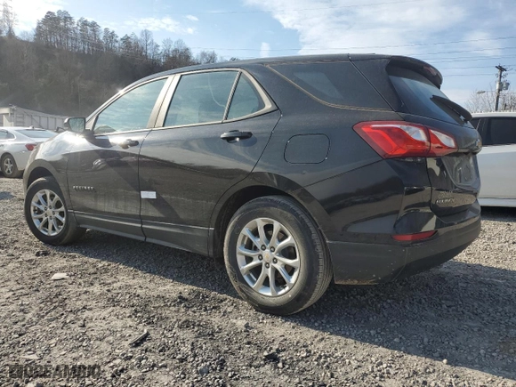 2021 Chevrolet Equinox LS with VIN 2GNAXHEV2M6160226, listed as a Copart auction lot 47630795 with 0 mi miles and Salvage Title. Bid and sale history available at carsss.com. Image 2.