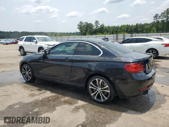 2021 BMW 2 Series 230i with VIN WBA2J1C04M7H22835, listed as a Copart auction lot 58811085 with 28,765 mi miles and Salvage title. Bid and sale history available at DreamBid. Image 2.