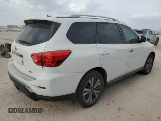 2017 Nissan Pathfinder S with VIN 5N1DR2MM2HC632312, listed as a Copart auction lot 53745965 with 160,305 mi miles and Clean title. Bid and sale history available at DreamBid. Image 3.