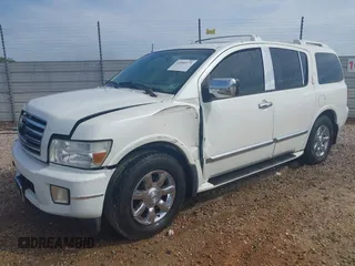 2004 Infiniti QX56 with VIN 5N3AA08C54N808162, listed as a IAAI auction lot 42040379 with 248,209 mi miles and . Bid and sale history available at carsss.com. Image 2.