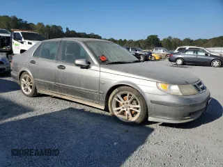 2005 Saab 9-5 Arc with VIN YS3ED49A053501465, listed as a Copart auction lot 75770374 with 0 mi miles and Salvage Title. Bid and sale history available at carsss.com. Image 4.