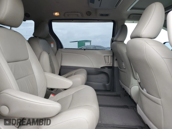 2017 Toyota Sienna XLE with VIN 5TDDZ3DC7HS170619, listed as a Copart auction lot 58575075 with 153,184 mi miles and Clean title. Bid and sale history available at DreamBid. Image 11.