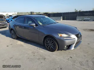 2014 Lexus IS 250 with VIN JTHBF1D27E5007822, listed as a Copart auction lot 54114925 with 121,433 mi miles and Salvage Title. Bid and sale history available at carsss.com. Image 4.
