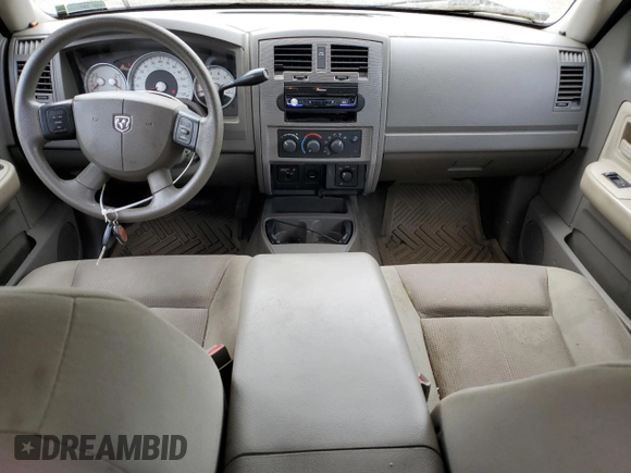 2006 Dodge Dakota SLT with VIN 1D7HW42K96S572291, listed as a Copart auction lot 64859254 with 147,527 mi miles and Clean Title. Bid and sale history available at carsss.com. Image 8.