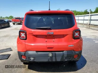 2018 Jeep Renegade Latitude with VIN ZACCJABB3JPG86304, listed as a Copart auction lot 52539445 with 80,200 mi miles and Salvage Title. Bid and sale history available at DreamBid. Image 6.