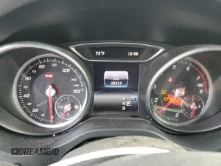 2018 Mercedes-Benz CLA with VIN WDDSJ4EB3JN613702, listed as a Copart auction lot 50105423 with 38,312 mi miles. Bid and sale history available at carsss.com. Image 9.