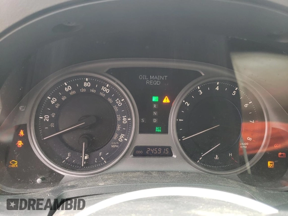 2010 Lexus IS 250 z VIN JTHBF5C27A5112346, wystawiony jako Copart lot #56522235 z przebiegiem 245 915 mil mil oraz Czysty tytuł • Clean title. Historia ofert i sprzedaży dostępna na DreamBid. Obrazek 9.