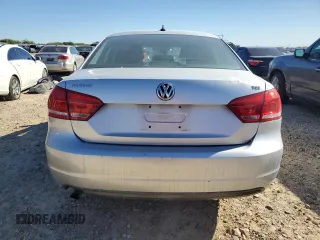 2014 Volkswagen Passat S with VIN 1VWAS7A31EC083800, listed as a Copart auction lot 81788824 with 0 mi miles and Salvage Title. Bid and sale history available at carsss.com. Image 6.