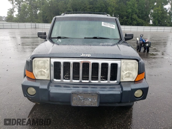 2007 Jeep Commander Sport with VIN 1J8HG48P57C598773, listed as a Copart auction lot 66291824 with 281,211 mi miles and Salvage Title. Bid and sale history available at carsss.com. Image 5.