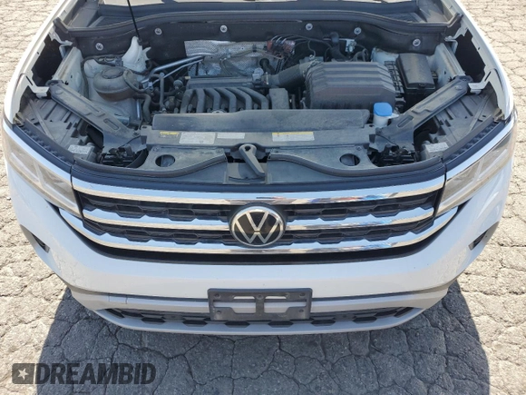 2022 Volkswagen Atlas SE с VIN 1V2JE2CA1NC205661, выставлен на аукционе Copart как лот 57092015 с пробегом 50 936 миль миль и Списание • Salvage title. История ставок и продаж доступна на DreamBid. Изображение 12.