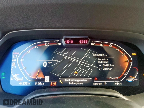 2023 BMW X6 xDrive40i z VIN 5UXCY6C08P9N43749, wystawiony jako Copart lot #54092795 z przebiegiem 39 495 mil mil oraz Szkody całkowita. Historia ofert i sprzedaży dostępna na DreamBid. Obrazek 9.