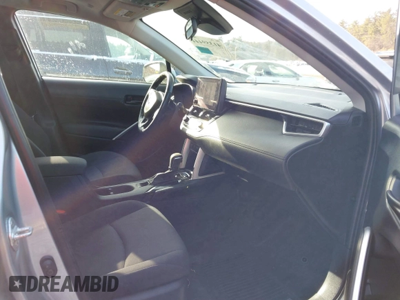 2023 Toyota Corolla Cross LE with VIN 7MUBAABG7PV045648, listed as a IAAI auction lot 41359444 with 60,950 mi miles and . Bid and sale history available at DreamBid. Image 5.