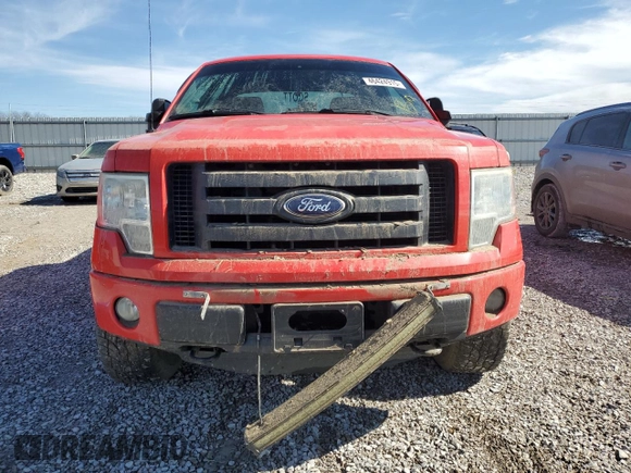 2012 Ford F-150 XL with VIN 1FTFX1EFXCFB15442, listed as a Copart auction lot 46424915 with Not provided miles and Salvage title. Bid and sale history available at DreamBid. Image 5.