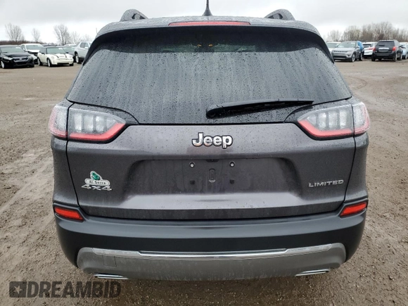 2022 Jeep Cherokee Limited with VIN 1C4PJMDX4ND548898, listed as a Copart auction lot 49797095 with 12,338 mi miles and Clean Title. Bid and sale history available at DreamBid. Image 6.