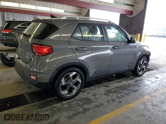 2022 Hyundai Venue SEL with VIN KMHRC8A30NU201379, listed as a Copart auction lot 59444425 with 18,506 mi miles and Salvage title. Bid and sale history available at DreamBid. Image 3.