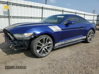 2016 Ford Mustang EcoBoost z VIN 1FA6P8TH4G5272608, wystawiony jako Copart lot #54754615 z przebiegiem 115 077 mil mil oraz Szkody całkowita. Historia ofert i sprzedaży dostępna na DreamBid. Obrazek 1.