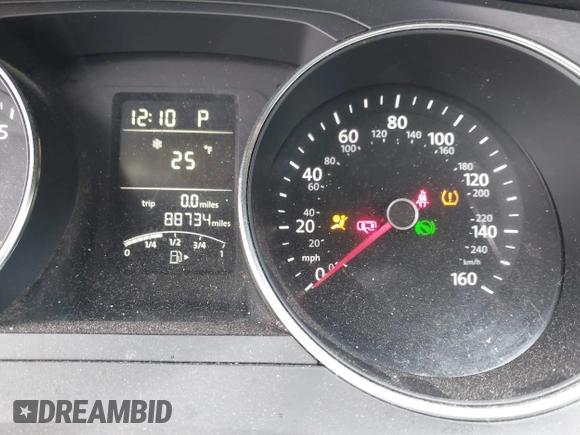 2017 Volkswagen Jetta S with VIN 3VW2B7AJ7HM219448, listed as a IAAI auction lot 41617823 with 88,734 mi miles and . Bid and sale history available at DreamBid. Image 7.
