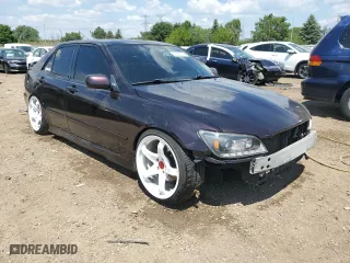 2002 Lexus IS 300 with VIN JTHBD192120057204, listed as a Copart auction lot 56220534 with 181,601 mi miles and Salvage Title. Bid and sale history available at carsss.com. Image 4.
