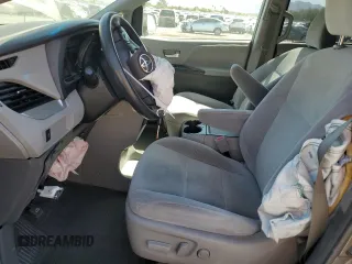 2017 Toyota Sienna LE Auto Access Seat with VIN 5TDKZ3DC1HS820732, listed as a Copart auction lot 54251475 with 104,560 mi miles and Salvage title. Bid and sale history available at DreamBid. Image 7.