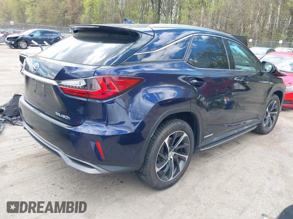 2016 Lexus RX 450h with VIN 2T2BGMCA1GC001086, listed as a IAAI auction lot 42051184 with 65,485 mi miles and . Bid and sale history available at DreamBid. Image 4.