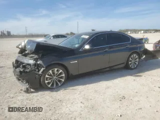 2014 BMW 5 Series 528i with VIN WBA5A5C54ED510906, listed as a Copart auction lot 49529525 with 163,039 mi miles and Salvage Title. Bid and sale history available at carsss.com. Image 1.