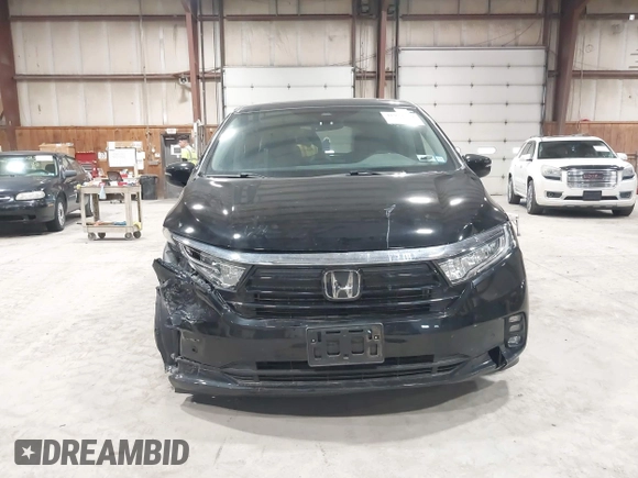 2024 Honda Odyssey Touring z VIN 5FNRL6H80RB044915, wystawiony jako IAAI lot #41921539 z przebiegiem 13 425 mil mil oraz . Historia ofert i sprzedaży dostępna na DreamBid. Obrazek 18.