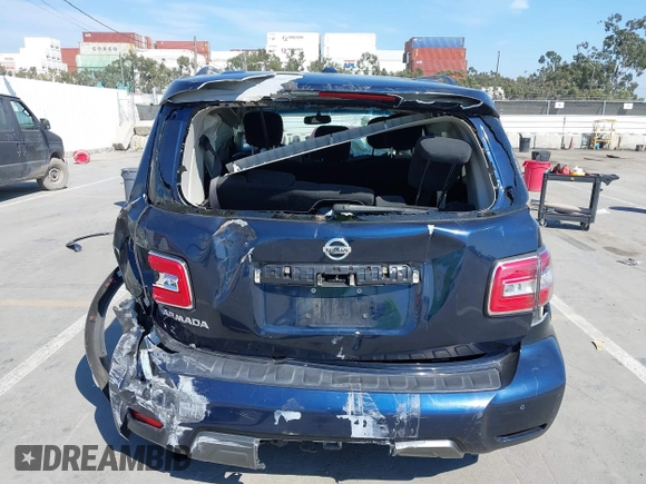 2019 Nissan Armada SL z VIN JN8AY2ND0KX008716, wystawiony jako IAAI lot #41891276 z przebiegiem 113 822 mil mil oraz . Historia ofert i sprzedaży dostępna na DreamBid. Obrazek 16.