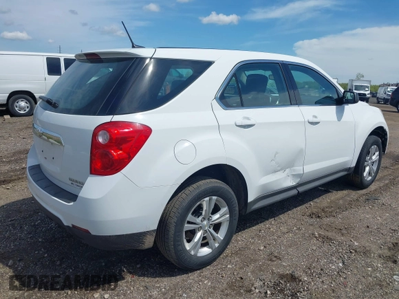 2013 Chevrolet Equinox LS z VIN 2GNALBEK5D6324518, wystawiony jako IAAI lot #42193962 z przebiegiem 155 979 mil mil oraz . Historia ofert i sprzedaży dostępna na DreamBid. Obrazek 4.