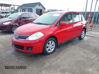 2007 Nissan Versa 1.8 S with VIN 3N1BC13E37L385700, listed as a IAAI auction lot 41607973 with 180,407 mi miles. Bid and sale history available at carsss.com. Image 19.
