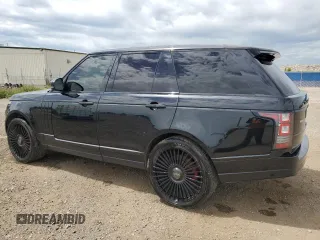 2014 Land Rover Range Rover Supercharged with VIN SALGS2TF3EA175762, listed as a Copart auction lot 46583085 with 97,321 mi miles and Clean title. Bid and sale history available at DreamBid. Image 2.