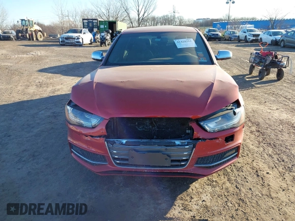 2014 Audi S4 Premium Plus with VIN WAUDGAFL3EA078839, listed as a IAAI auction lot 41428351 with 55,582 mi miles. Bid and sale history available at carsss.com. Image 12.