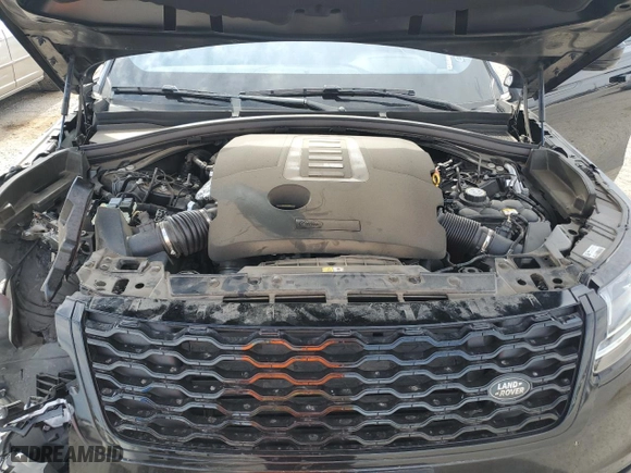 2021 Land Rover Range Rover Velar R-Dynamic S with VIN SALYT2EU0MA300650, listed as a Copart auction lot 45400435 with NaN miles and Salvage Title. Bid and sale history available at carsss.com. Image 11.