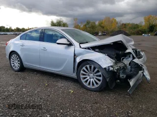 2011 Buick Regal CXL RL5 with VIN W04GT5GC0B1001062, listed as a Copart auction lot 76310664 with 190,403 mi miles and Salvage Title. Bid and sale history available at DreamBid. Image 4.