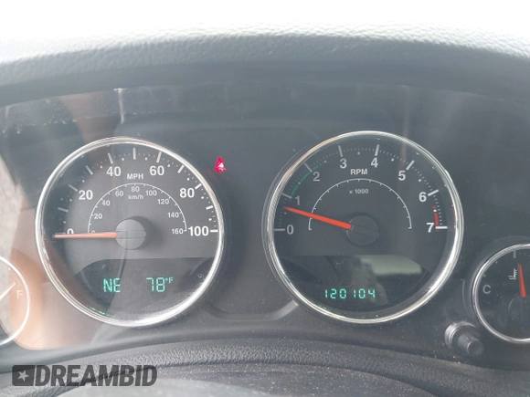 2013 Jeep Wrangler Sport with VIN 1C4AJWAG6DL626429, listed as a IAAI auction lot 42348347 with 120,104 mi miles and . Bid and sale history available at DreamBid. Image 7.