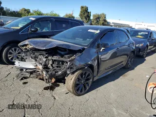 2023 Toyota Corolla Hatchback XSE with VIN JTNC4MBE1P3204795, listed as a Copart auction lot 67575634 with 31,451 mi miles and Salvage Title. Bid and sale history available at carsss.com. Image 1.