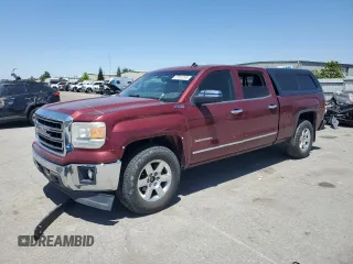 2014 GMC Sierra 1500 SLT with VIN 3GTU2VEC1EG118850, listed as a Copart auction lot 57610705 with 237,898 mi miles and Salvage title. Bid and sale history available at DreamBid. Image 1.