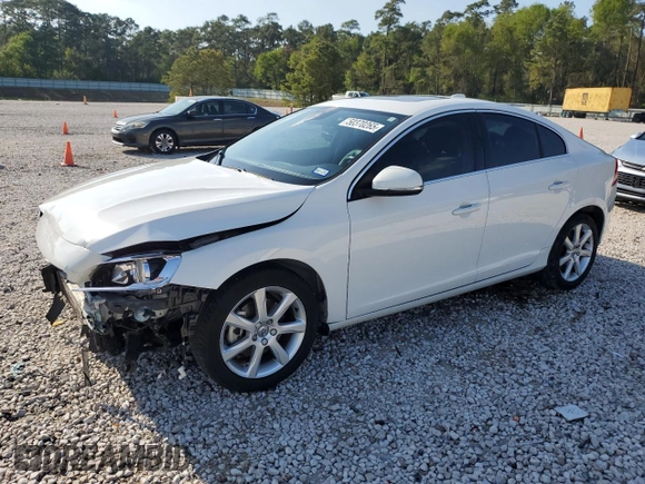 2016 Volvo S60 T5 Drive-E Premier with VIN YV126MFK7G2397660, listed as a Copart auction lot 50370265 with 85,881 mi miles and Salvage Title. Bid and sale history available at carsss.com. Image 1.