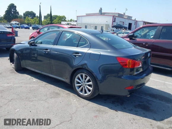 2009 Lexus IS 250 with VIN JTHBK262592083464, listed as a IAAI auction lot 42405805 with 83,968 mi miles and . Bid and sale history available at DreamBid. Image 3.