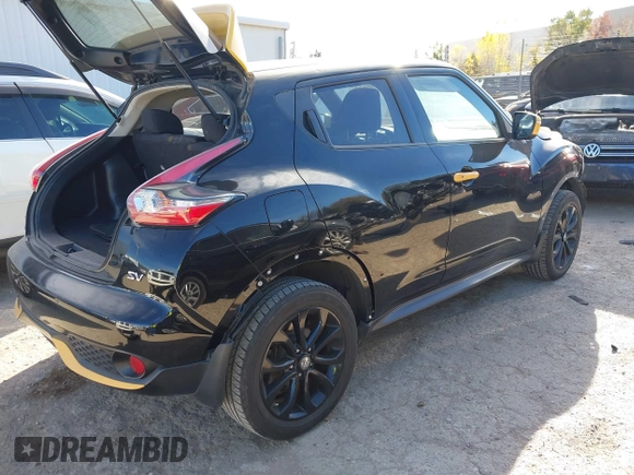 2016 Nissan Juke S with VIN JN8AF5MR4GT609162, listed as a IAAI auction lot 40959612 with 80,143 mi miles. Bid and sale history available at carsss.com. Image 4.
