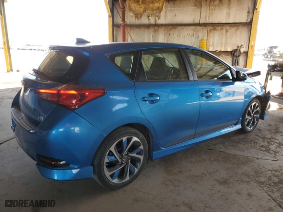 2018 Toyota Corolla iM with VIN JTNKARJE1JJ566003, listed as a Copart auction lot 52303645 with 50,191 mi miles and Clean Title. Bid and sale history available at carsss.com. Image 3.