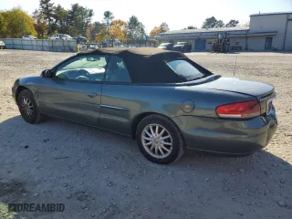 2002 Chrysler Sebring LXi with VIN 1C3EL55R82N248623, listed as a Copart auction lot 76912814 with 114,705 mi miles and Clean Title. Bid and sale history available at carsss.com. Image 2.