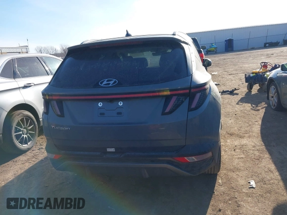 2024 Hyundai Tucson Limited with VIN 5NMJE3DE6RH397904, listed as a IAAI auction lot 41593254 with 38,750 mi miles. Bid and sale history available at carsss.com. Image 16.