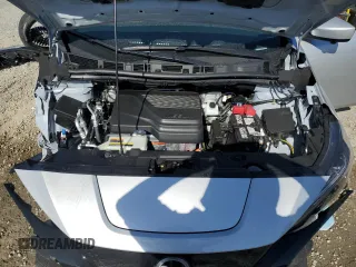 2025 Nissan LEAF SV Plus with VIN 1N4CZ1CV7SC561383, listed as a Copart auction lot 77488484 with 1,565 mi miles and Salvage Title. Bid and sale history available at carsss.com. Image 11.