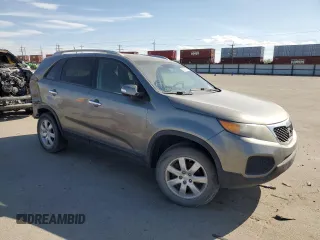 2011 Kia Sorento LX with VIN 5XYKTDA28BG169624, listed as a Copart auction lot 53676565 with 147,478 mi miles and Salvage Title. Bid and sale history available at carsss.com. Image 4.