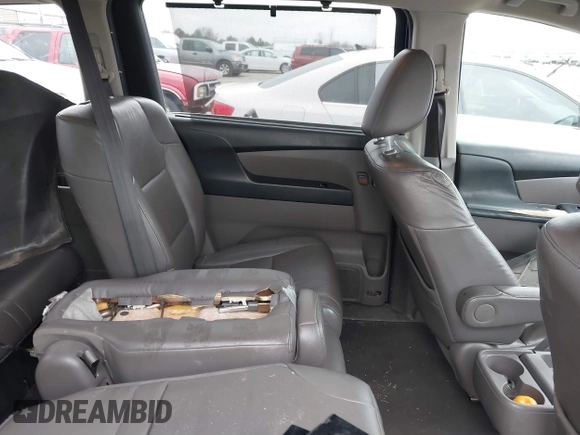 2013 Honda Odyssey Touring with VIN 5FNRL5H9XDB073706, listed as a IAAI auction lot 41591111 with 158,305 mi miles and . Bid and sale history available at carsss.com. Image 8.
